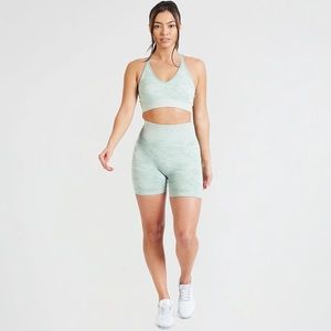 AYBL Camo seamless scrunch shorts